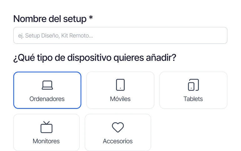 Asignación de un dispositivo a un empleado