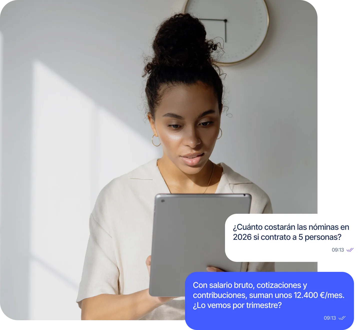 Simulación de costes de nómina en Sesame HR