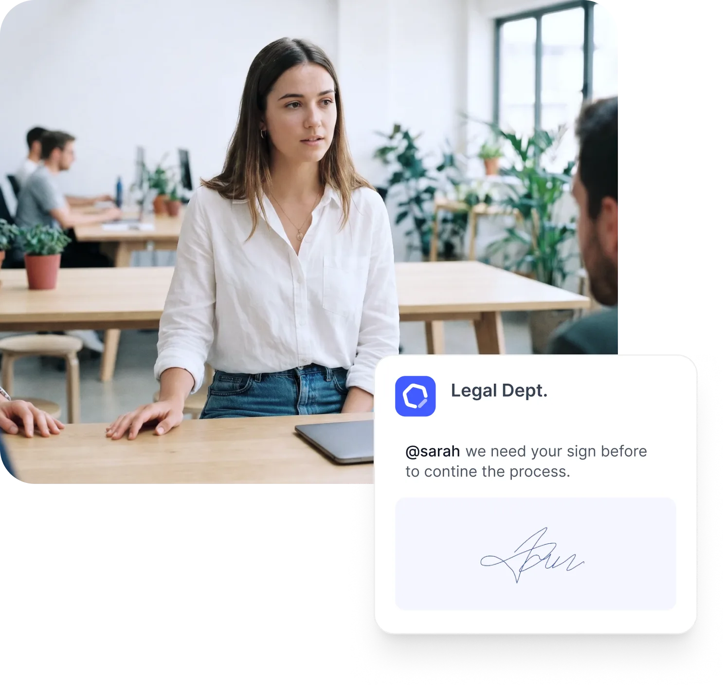 Firma digital avanzada en Sesame HR