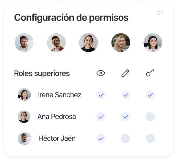 Configuración de permisos en Sesame HR