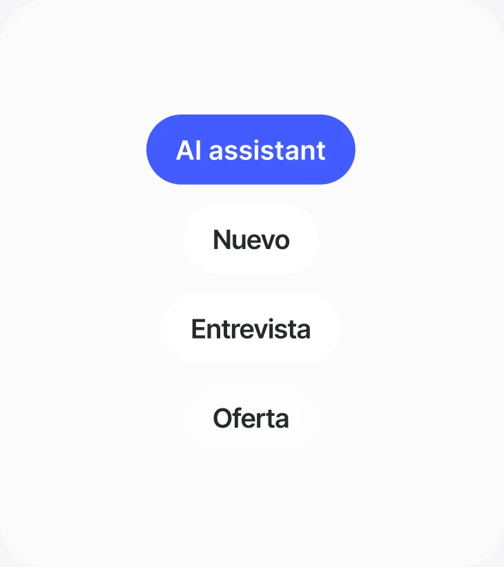 Asistente de IA para selección en Sesame HR