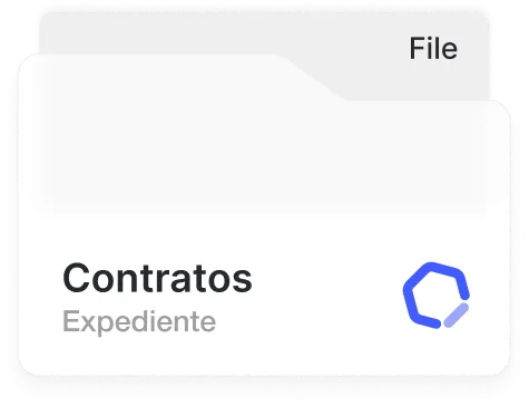 Contratos en el Expediente Digital