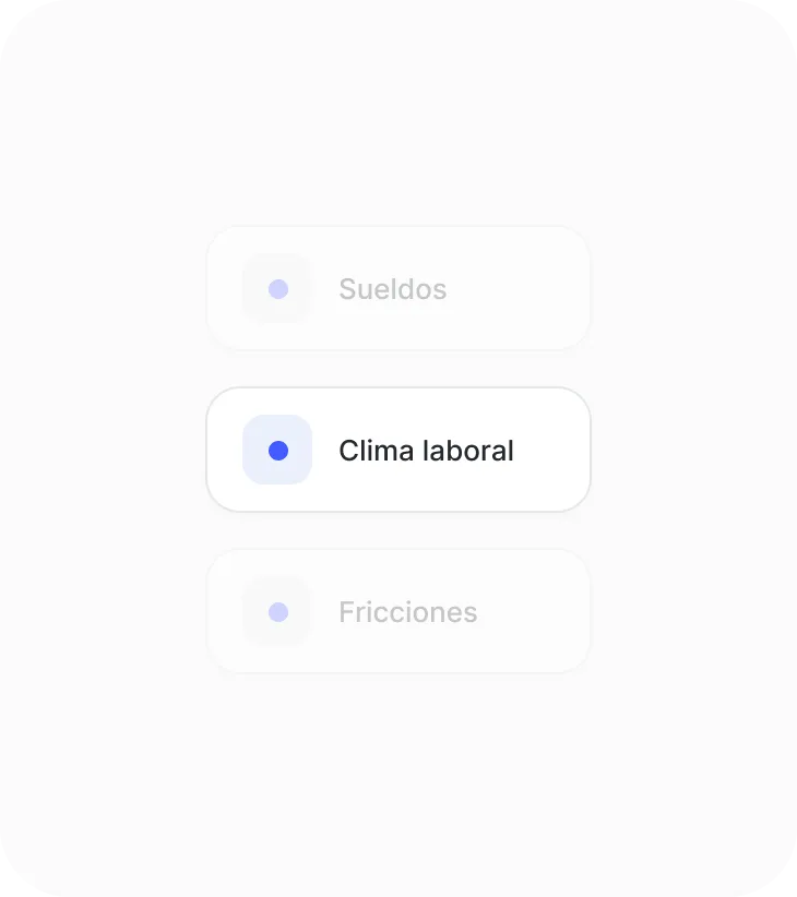 Selector de clima laboral