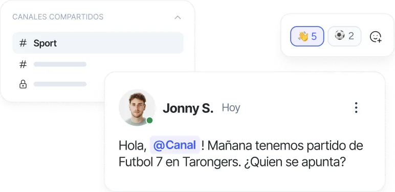 Comunicación Interna en Sesame HR
