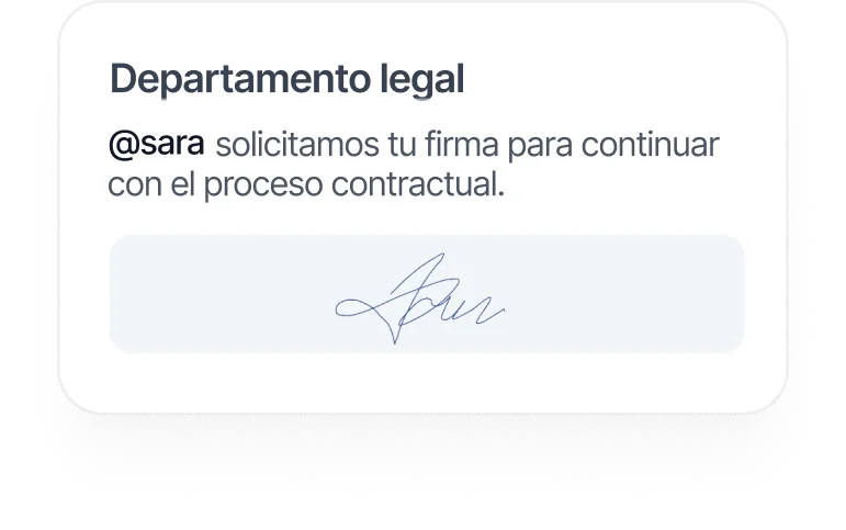 Firma Signaturit en Sesame HR