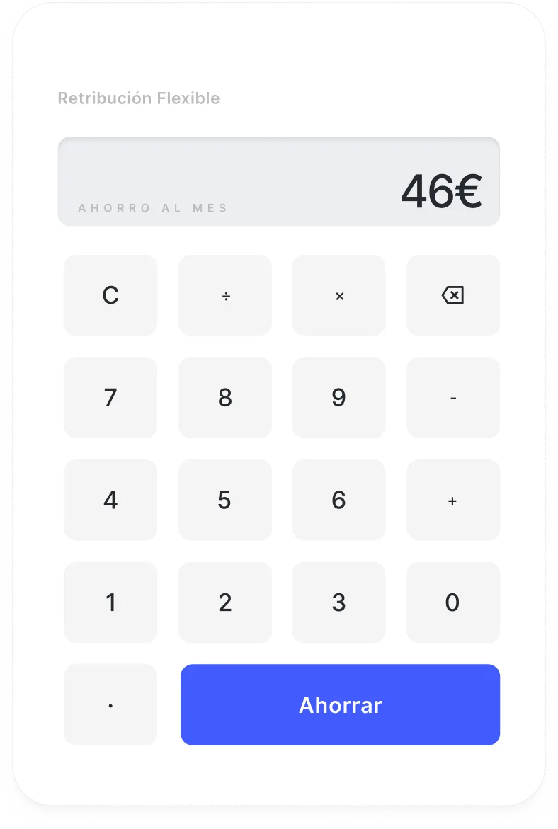 Calculadora de retribución flexible de Sesame HR