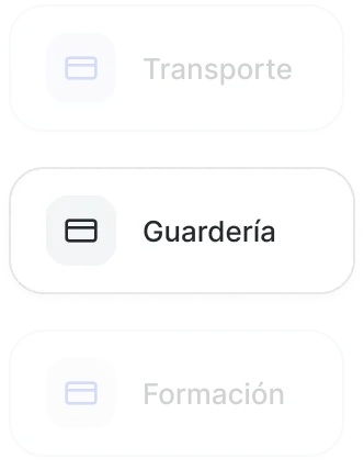 Asignación de tarjetas