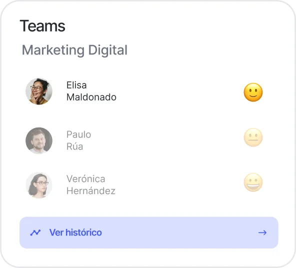Feedback del equipo en Sesame HR