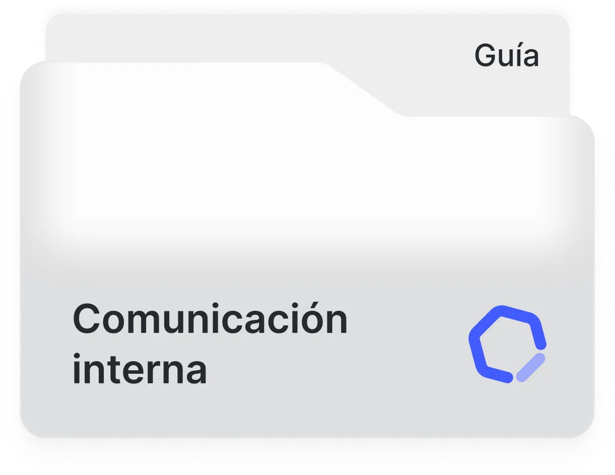 Guía de comunicación interna en PDF