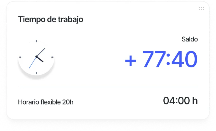 Gestión del tiempo con Sesame HR