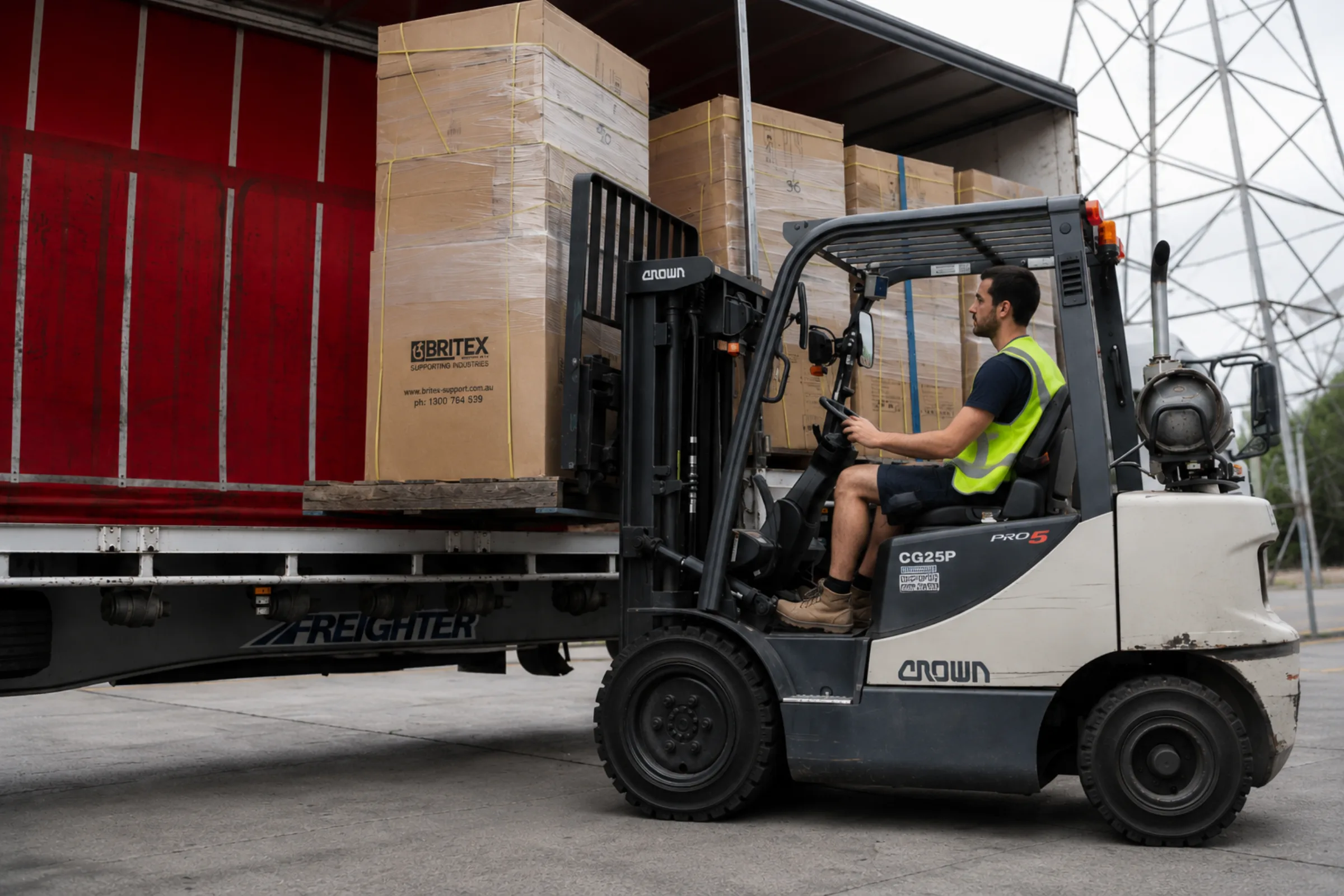 Equipo de transporte y logística gestionado con Sesame HR