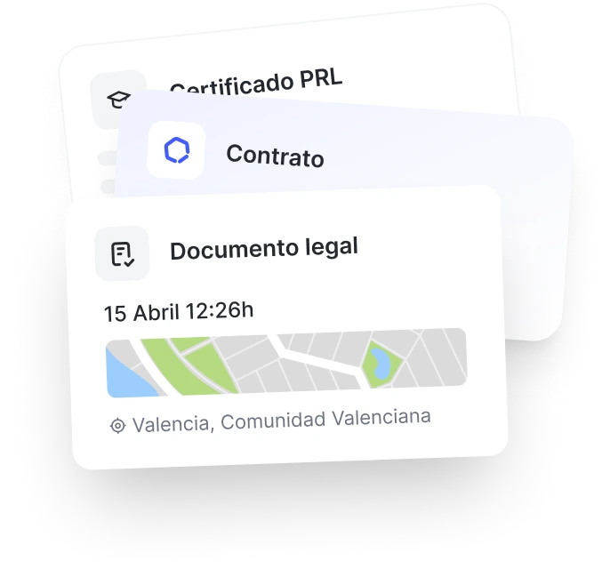 Documentos con geolocalización en Sesame HR