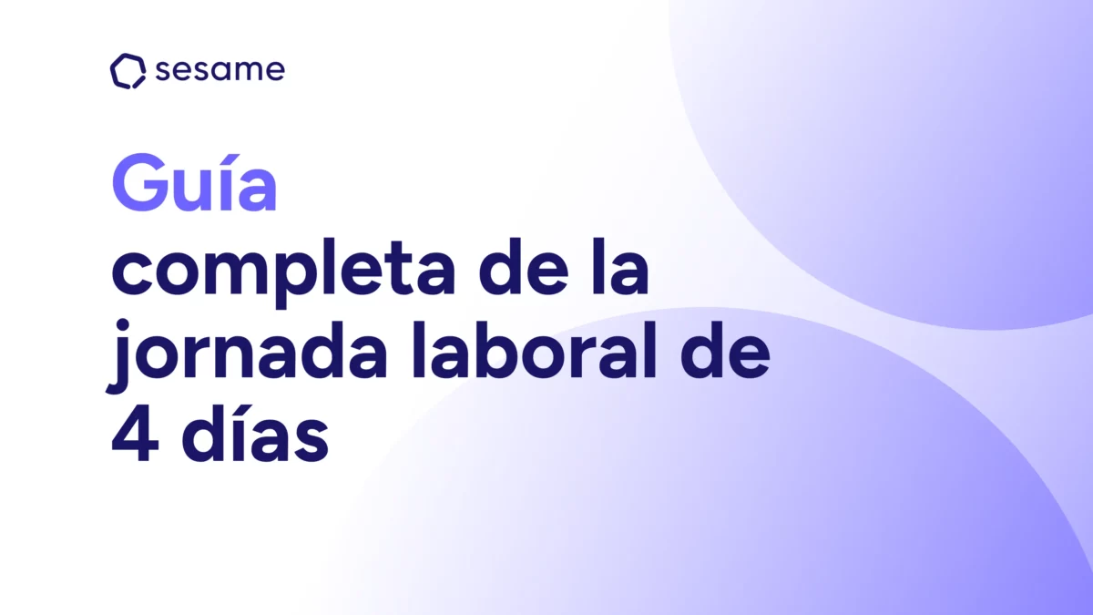 guía jornada de 4 días