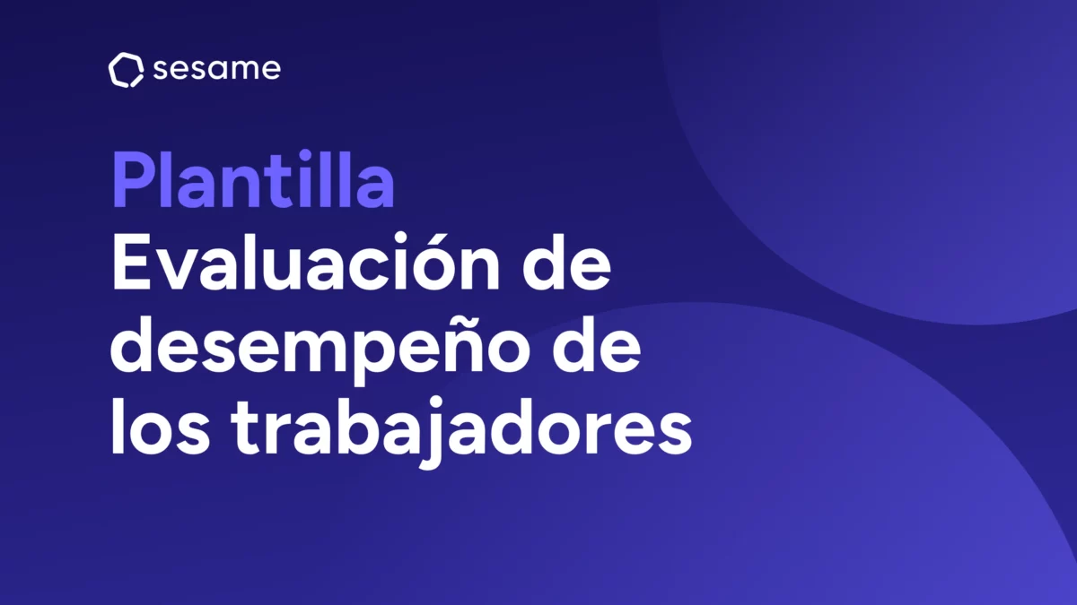 plantilla de evaluación de desempeño