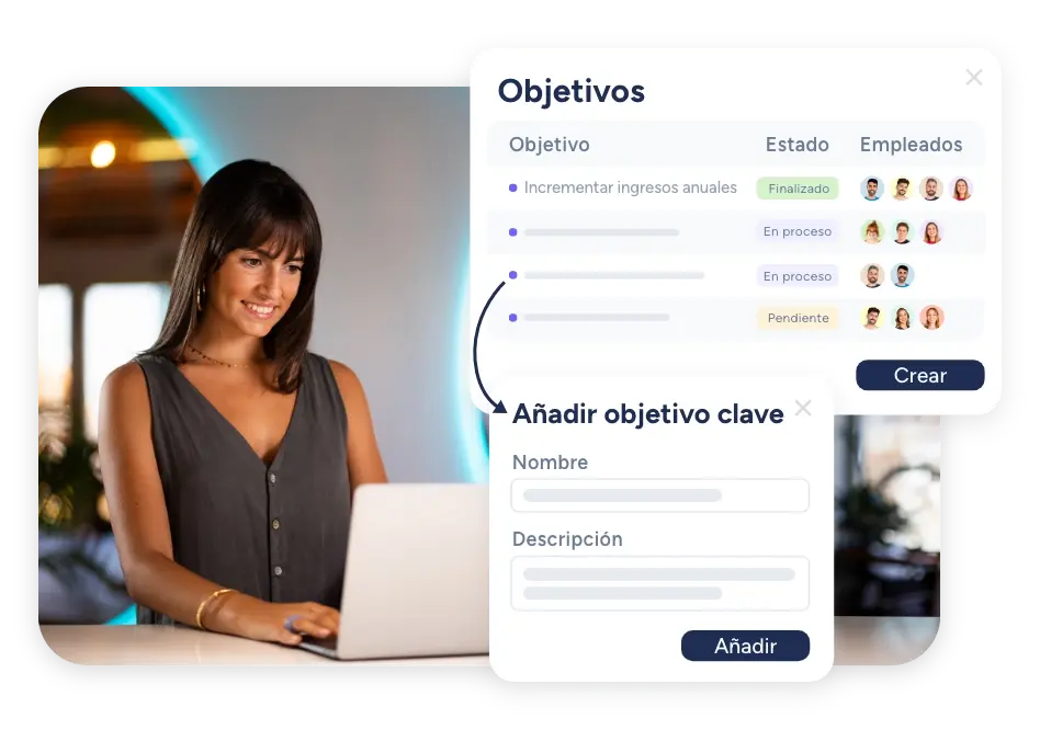 Gestión de objetivos de empresa