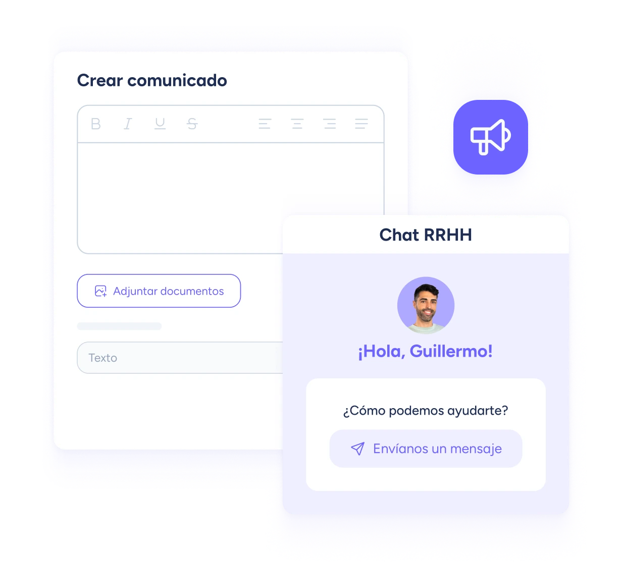 Comunicación interna con Sesame HR