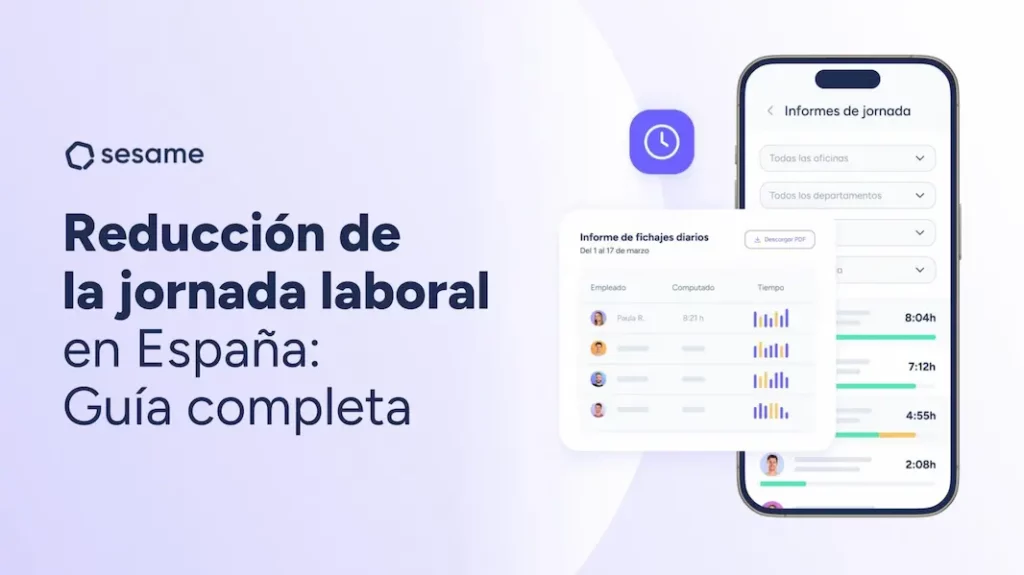 Reducción de la jornada laboral en España 2025: guía completa