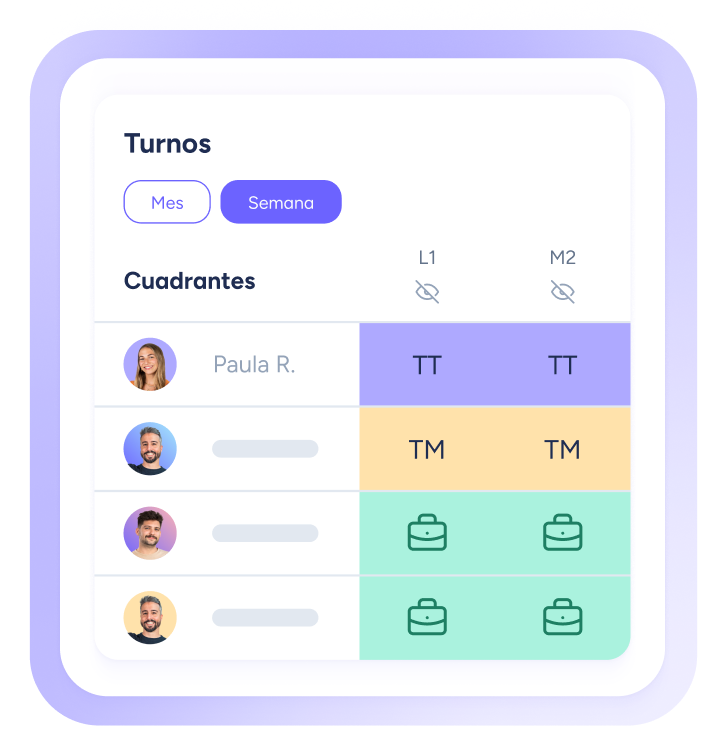 Presencia en todos los sectores